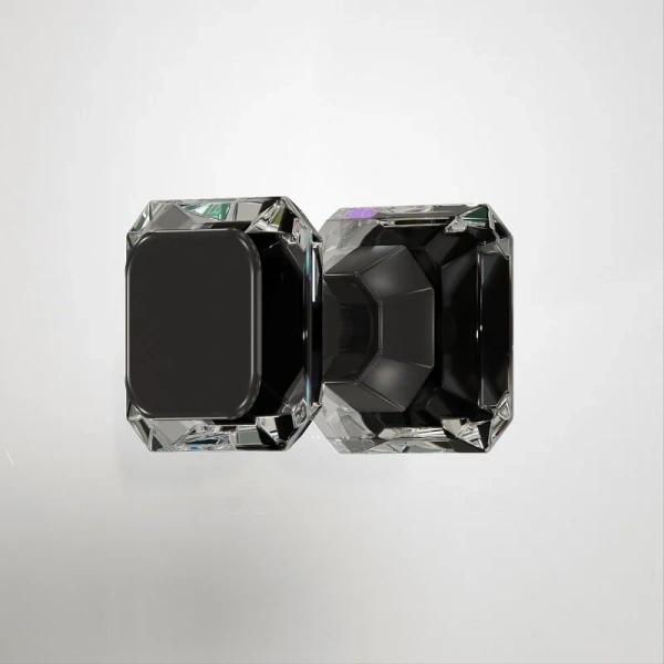 Душевой уголок RGW Hotel HO-088B 100x100 см профиль черный, стекло прозрачное 350608800-14 (детальная фотография), современные, hi-tech