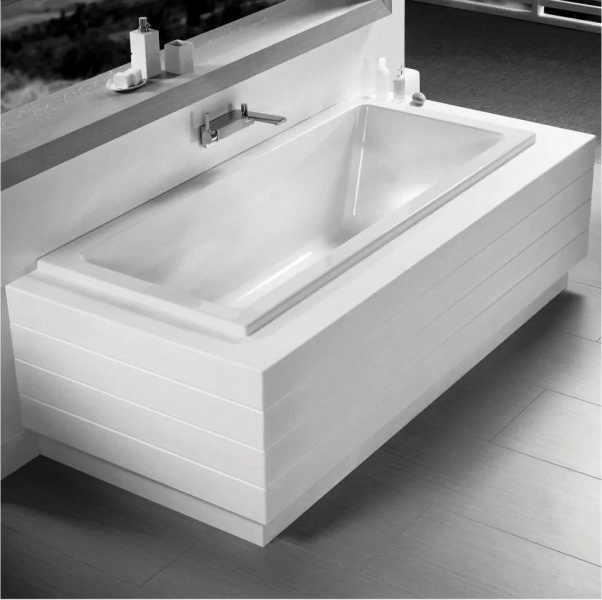 Ванна акриловая Riho Lusso Plus 170х80 см белая B006001005 (детальная фотография), акриловые