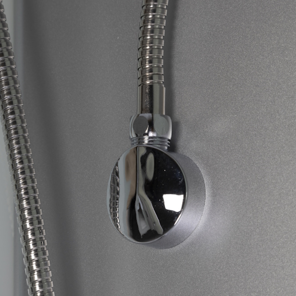 Душевая кабина Niagara Eco 4 120x80 см низкий поддон (детальная фотография), со стеклянными задними стенками