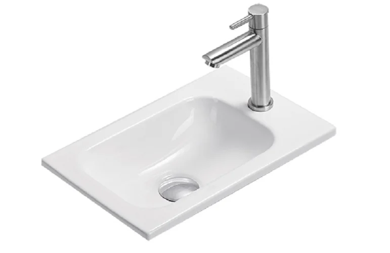 Раковина GID Integrado N3340 41 см белая 71170 (детальная фотография)