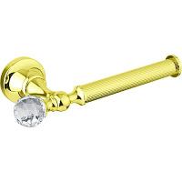 Бумагодержатель Cezares Olimp золото 24 карат с кристаллом Swarovski