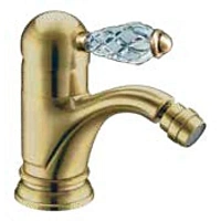 Смеситель для биде Boheme Crystal бронза