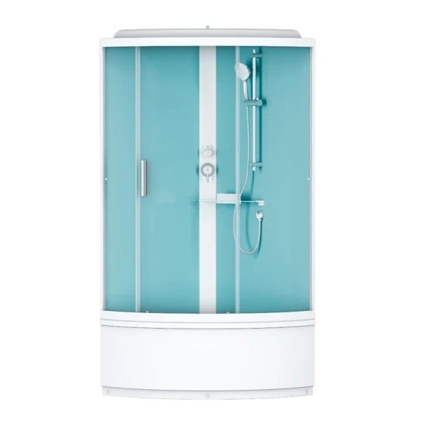 Душевая кабина Am.Pm X-Joy 90x90 см с сиденьем W88C-401A-090WT (детальная фотография), 90х90