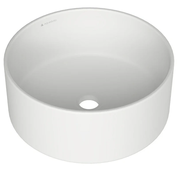 Раковина Aqueduto ESPIRAL 40 см белая матовая ESP0120 (детальная фотография)