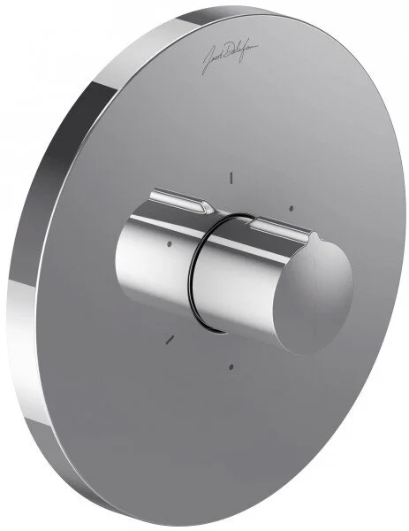 Переключатель потоков Jacob Delafon Round на три потребителя E98735-CP (детальная фотография)