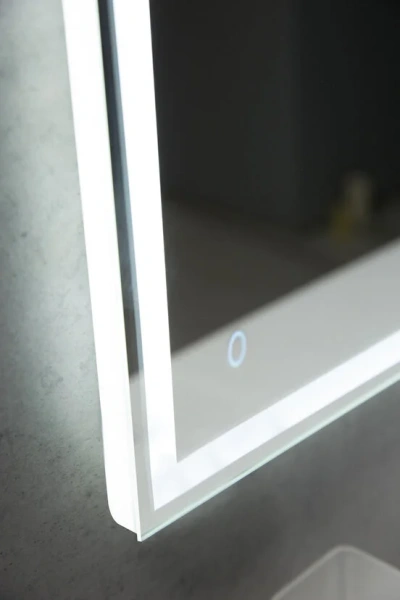 Зеркало с подсветкой BelBagno Spc 50 см с сенсорным выключателем SPC-MAR-500-600-LED-TCH (детальная фотография), сенсорное