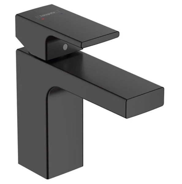 Смеситель для раковины Hansgrohe Vernis Shape матовый черный 71561670 (детальная фотография)