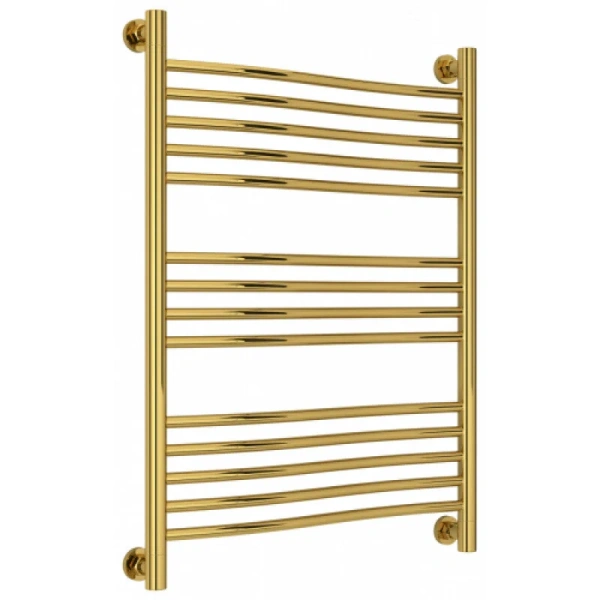 Полотенцесушитель водяной Сунержа Флюид+ 60х80 см золото 03-0222-8060 (детальная фотография)