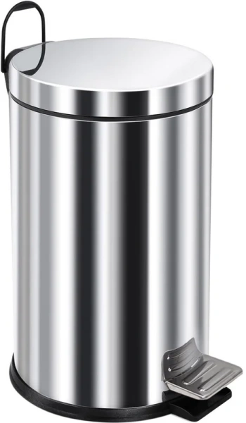 Мусорное ведро Berges хром 121008 (детальная фотография)