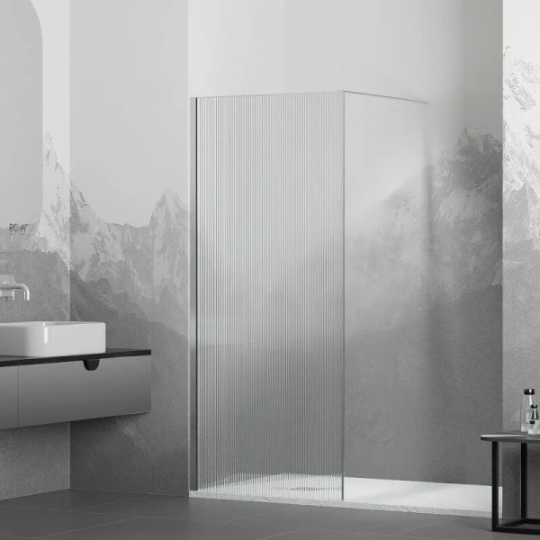 Душевая перегородка RGW Walk In WA-08 120 см профиль хром 06100812-151 (детальная фотография)