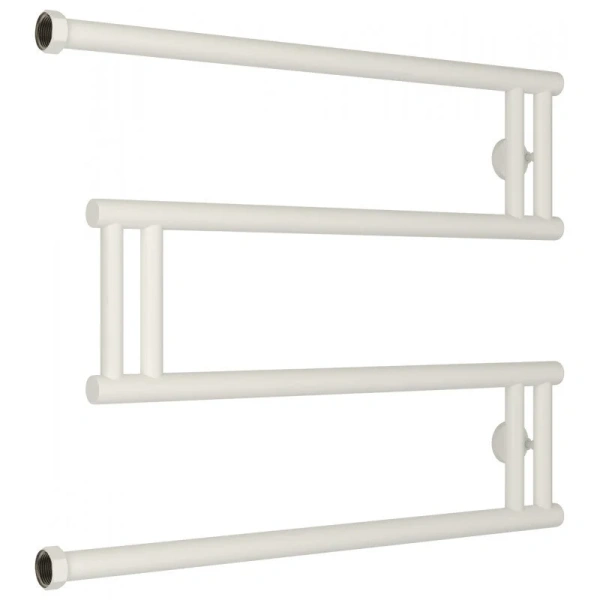 Полотенцесушитель водяной Сунержа High-Tech+ 65x50 см белый матовый 30-4050-5065 (детальная фотография)