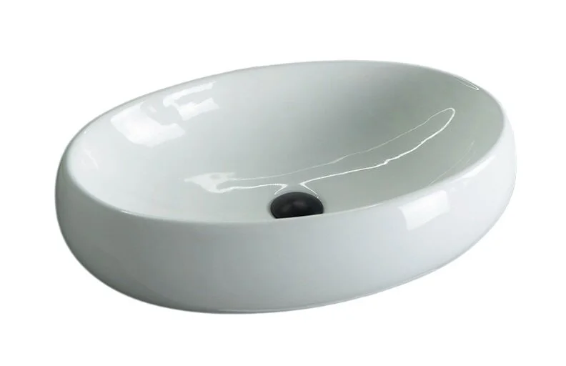 Раковина GID Lago N9030a 60 см белая 51114 (детальная фотография)