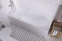 Ванна акриловая 1MarKa Atlas 01атл1670 160 x 70 см, белый