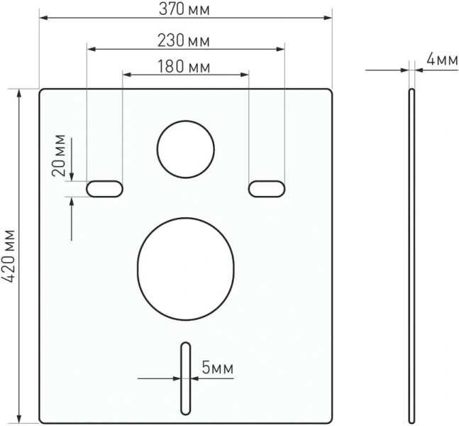 Унитаз с инсталляцией Berges Quattro S Rimless клавиша черная Soft Touch 043365 (детальная фотография) index_4