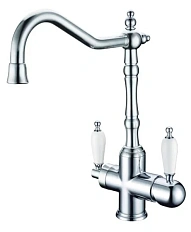 Смеситель для кухни Boheme Kitchen 11 с краном для питьевой воды