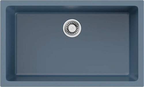 Мойка для кухни Omoikiri Okinoshima 76-U/I SB 76 см smoky blue - фото 6