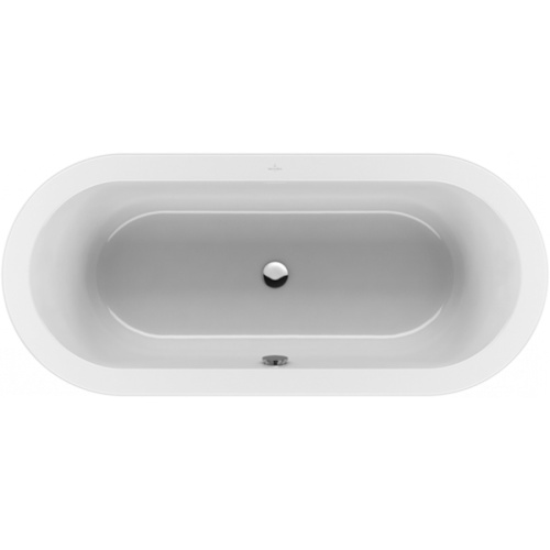 Ванна акриловая Villeroy & Boch Loop&Friends 180х80 см овальная UBA180LFO7V-01 (детальная фотография), современныe, hi-tech