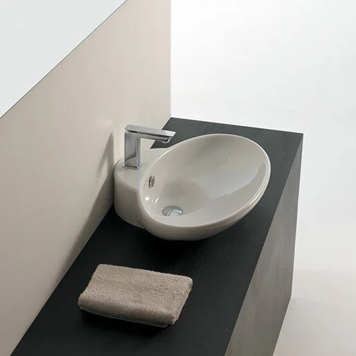 Раковина накладная ArtCeram Fuori 3 TFL004 (детальная фотография), 65 см