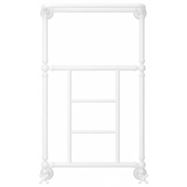 Полотенцесушитель водяной Сунержа Ренессанс 50х86 см белый матовый 30-0282-8650 (детальная фотография), белыe