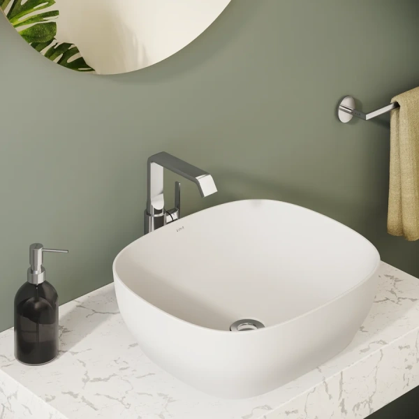 Смеситель для раковины VitrA Suit хром A42765 (детальная фотография), хром