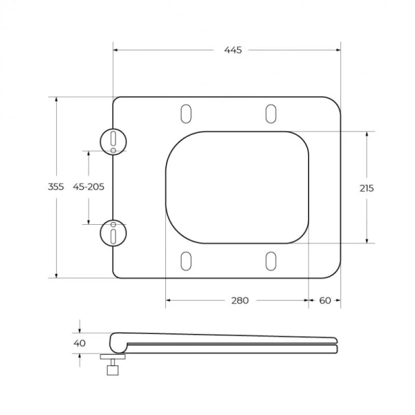 Унитаз подвесной BelBagno Lucie безободковый BB076CH-TOR/SC (детальная фотография), без бачка, со скрытым бачком