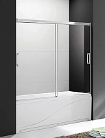 Шторка для ванны Cezares Tandem Soft 200х145 см прозрачное стекло