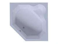 Ванна акриловая Акватек Лира 148х148 см без фронтального экрана