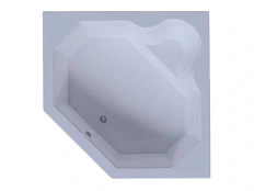 Ванна акриловая Акватек Лира 148х148 см без фронтального экрана
