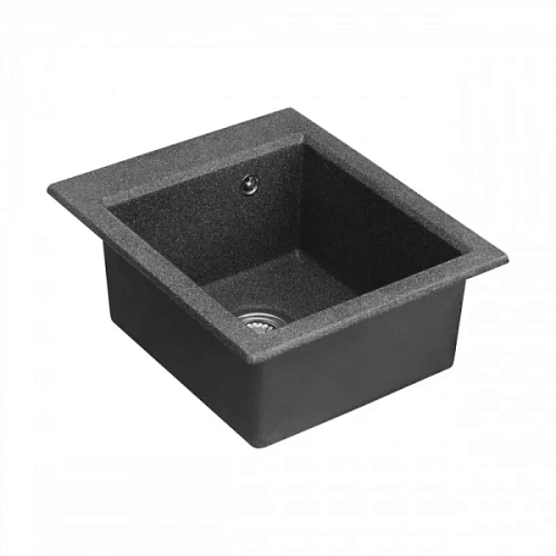Мойка для кухни Акватон Линеа 43 см графит - фото 1