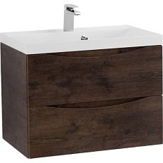 Тумба под раковину подвесная BelBagno Marino 60 см rovere moro