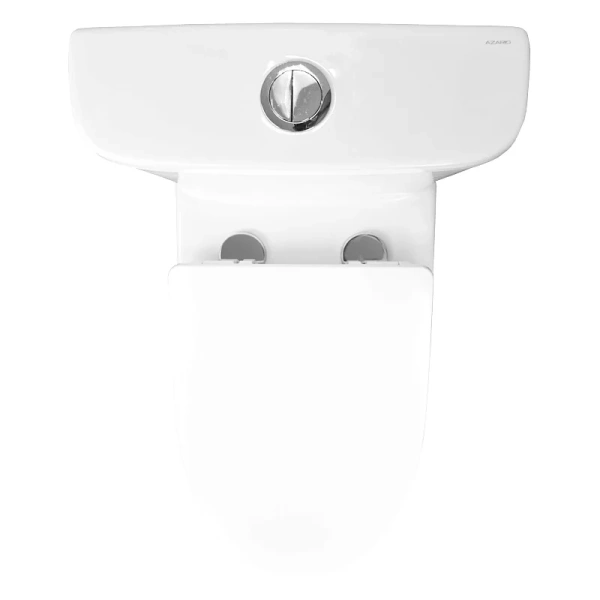 Унитаз моноблок Azario Sente безободковый AZ-8614 (детальная фотография), в наличии