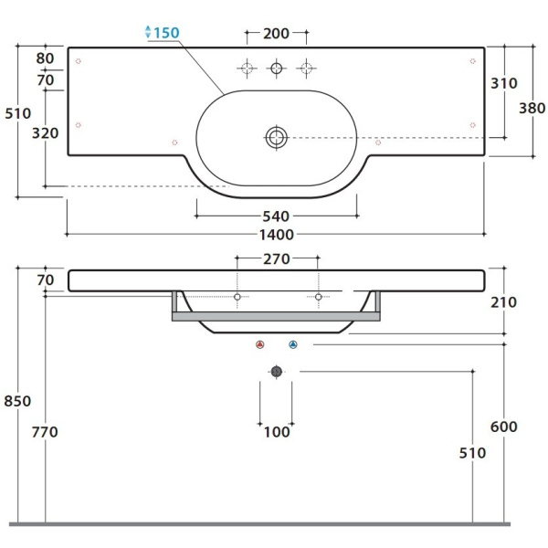 Схема (детальная фотография), подвесные, пристенные