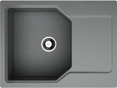 Мойка для кухни Omoikiri Yonaka 65-GR 65 см leningrad grey