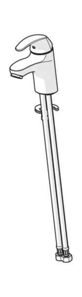 Смеситель для раковины Oras Polara 1411f (детальная фотография), хром