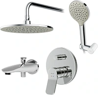 Душевой комплект Am.Pm X-Joy с внутренней частью для ванны с душем