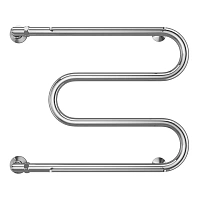 Полотенцесушитель водяной Terminus М-образный 50х60 см с полкой