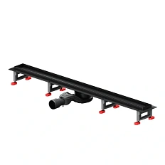 Душевой лоток Am.Pm MasterFlow 90 см черный матовый