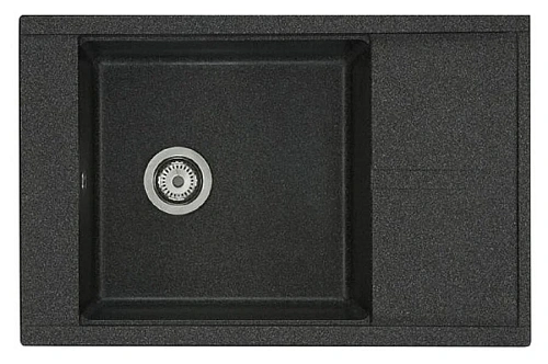 Мойка для кухни Акватон Делия 78 см графит - фото 1