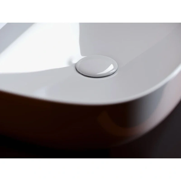 Раковина Ceramica Nova Element 60 см белая CN5030 (детальная фотография), в форме чаши, прямоугольной формы