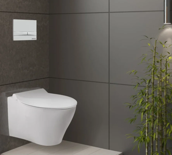 Клавиша смыва BERGES Novum F1 04005 пластик (детальная фотография), в наличии, нет в наличии