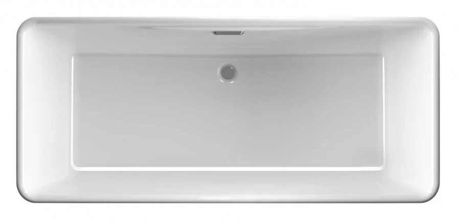 Ванна акриловая Aima Design Icon 170 x 75 см, отдельностоящая, белый, 01айк1775 (детальная фотография), без гидромассажа
