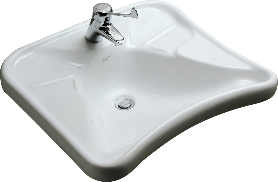 Раковина Ideal Standard Atlantis J0403 67 см для инвалидов (детальная фотография)