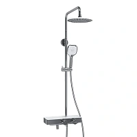 Душевая стойка WasserKRAFT Aller хром