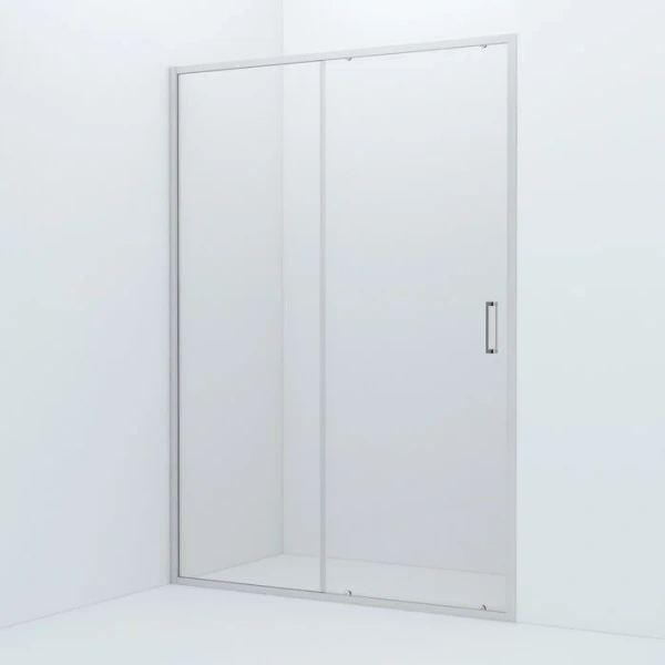 Душевая дверь в нишу IDDIS Zodiac 140 см стекло прозрачное ZOD6CS4i69 (детальная фотография), современные, hi-tech