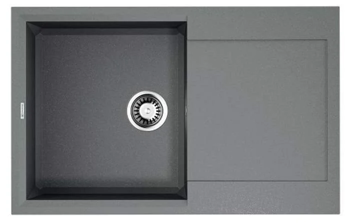 Мойка для кухни Omoikiri Sakaime 79-GR 79 см leningrad grey 4993553 (детальная фотография)