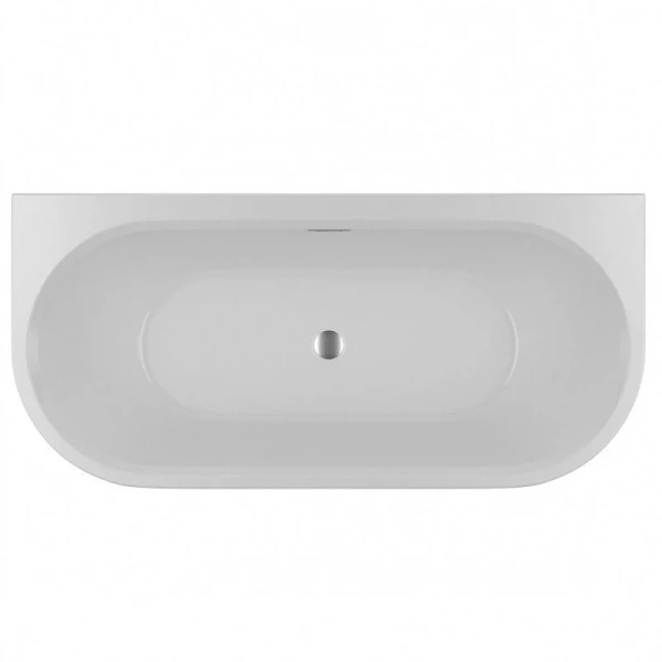 Акриловая ванна Riho Desire BACK2WALL Velvet B089002105, с подсветкой, 184 x 80 см, цвет белый матовый (детальная фотография)