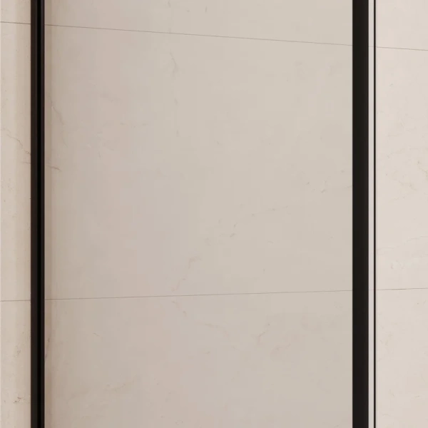 Душевая перегородка RGW Walk In WA-012B 100 см профиль черный 35101210-84 (детальная фотография), недорогие, стеклянные