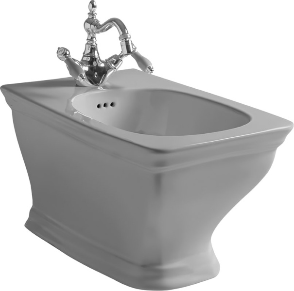 Биде подвесное Artceram Civitas серое CIB001 34 00 grigio acquarello*1 (детальная фотография)