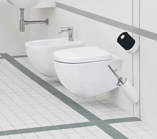 Унитаз подвесной Artceram File 2.0 grigio oliva FLV004 15 00 (детальная фотография), современные, hi-tech, круглые