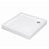 Душевой поддон WasserKRAFT Amper 100x100 см белый